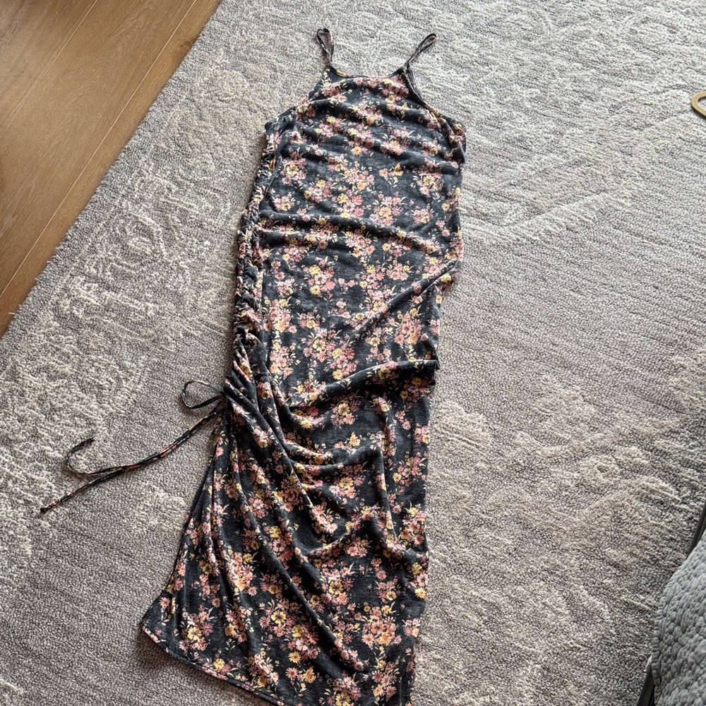 O’Neil Floral Black Maxi Dress